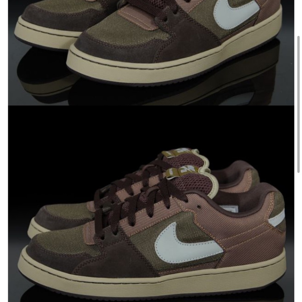 Nike Zoom Team edition skateboarding SB black black moss/silver - Picture 7 of 7